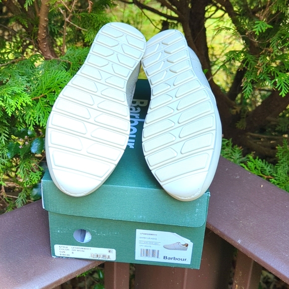 ❣️ Host Pick❣️Barbour Asha Sneakers in Off White - Picture 8 of 8